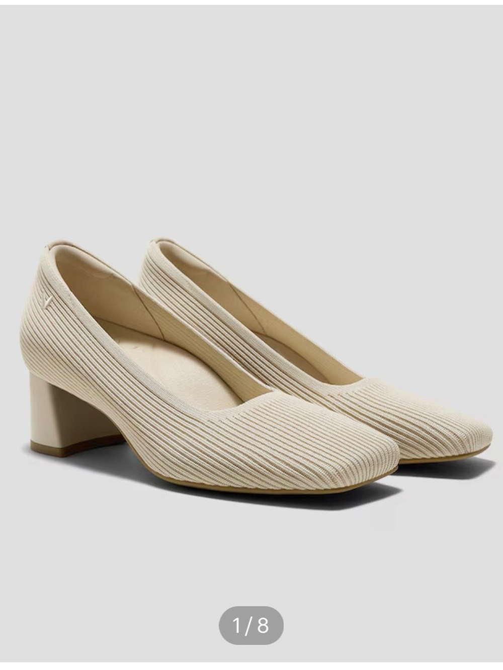 Vivaia Melody Pro Square-Toe Chunky Block Heels EU 39
